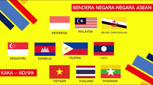 Karakteristik negara asean serta informasi seputar pendirian, dan fungsi organisasi tersebut yang perlu anda ketahui. Kelas 6 Tema 1 Muatan Ips Materi Bendera Negara Negara Asean Youtube