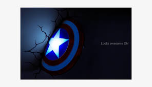Free shipping to 185 countries. Captain America Marvel 3d Shield Wall Light 600x750 Png Download Pngkit