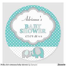 Polka Dot Cuteness Baby Shower Classic Round Sticker Zazzle Com In 2021 Baby Shower Stickers Baby Shower Baby Shower Vintage