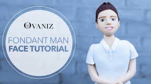 Fondant Man How To Make Fondant Man Figure Fondant Man Face Youtube Fondant Man Fondant Face Tutorial Fondant