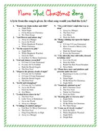 12/09/2009 · 12/09/2009 · christmas trivia is a game where you will be asked questions around christmas. Printable Christmas Song Trivia Christmas Charades Christmas Song Trivia Christmas Trivia