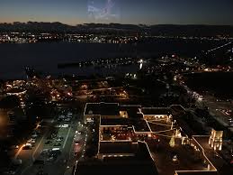 City Lights From Above San Diego San Diego Paris Skyline Diego