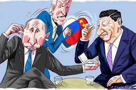 These giants boast the world's largest economies and active militaries, their decisions influencing politics at a global level. How Us Belligerence Is Driving China And Russia Closer Together South China Morning Post