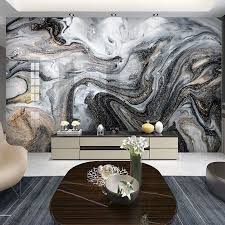 Online Shop 3d Wallpaper Modern Fashion Abstract Stripe Marble Photo Wall Murals Living Room Tv Sof Floor Wallpaper 3d Wallpaper Designs For Walls Floor Murals
