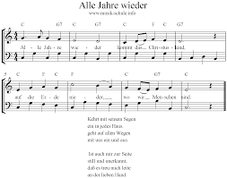Es ist eines der bekanntesten deutschen weihnachtslieder. Alle Jahre Wieder