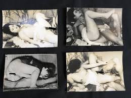 昭和のエロ写真 ２６枚 洋物ポルノ ヌード写真 春画 - 印刷物