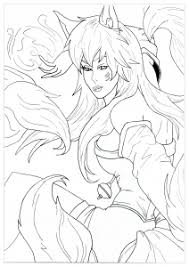Anime & manga coloring pages. Manga Anime Coloring Pages For Adults