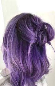 This hair looks great in both straight and wavy styles. 100 Best Hairstyles For 2020 Dark Purple Hair Hair Styles Dyed Hair Purple