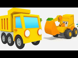 Dessin Anime De Max La Pelleteuse Assemblage D Un Camion Benne Youtube