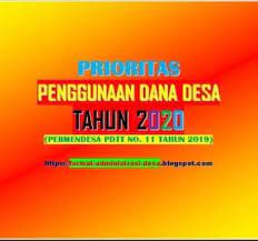 We did not find results for: Prioritas Penggunaan Dana Desa Tahun 2020 Permendes Pdtt 11 Tahun 2019 Format Administrasi Desa