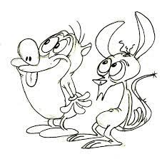 Some of the coloring pages are ren and stimpy coloring sketch color. Pin On A R T