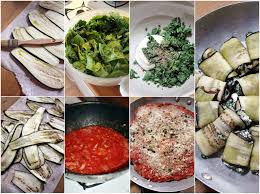 Roules D Aubergine Epinards Ricotta Mes Brouillons De Cuisine Apero Vegetarien Epinard Ricotta
