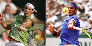 Sinner may be up to the challenge on wednesday. Then And Now Rafael Nadal Tennismash