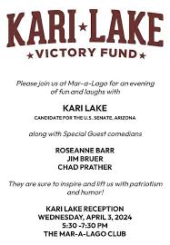 $100,000 for a yacht trip with Kari Lake, champagne, backless dresses and  Trump 'sparring' with a MMA champion: Inside the $1,000-a-head Mar-a-Lago  fundraiser that raised over $1million for the Senate hopeful |