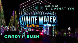 Maybe you would like to learn more about one of these? World Of Illumination Candy Rush At Six Flags White Water Youtube