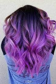 46 Purple Hair Styles That Will Make You Believe In Magic Hair Styles Hair Color Purple Hair Inspiration Color