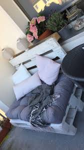 Balkon Paletten Palettensofa Sommer Wohnung Balkon Dekoration Balkon Ideen Balkon Gestalten