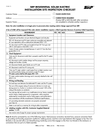 From www.bestcollections.org packing list format ohye mcpgroup co. Solar Inspection Checklist Fill Online Printable Fillable Blank Pdffiller