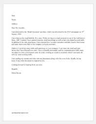 Check spelling or type a new query. Retail Skills Cover Letter Word Excel Templates