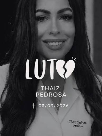 Hoje nos despedimos de Thaiz, mas fica conosco uma saudade imensurável e um legado que jamais será esquecido. Thaiz foi a primeira mulher trans a ingressar na graduação de Medicina da UFBA,