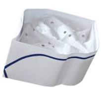 Paper forage hat - case of 1000 units - Burdis
