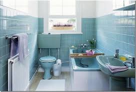 Mid Cent Blue Retro Bathrooms Blue Bathroom Tile Blue Bathroom