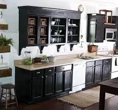 What Color Cabinets Go With White Appliances Of Kitchen Cabinet Color Home Decorating Design Fo Modern Black Kitchen White Appliances Black Kitchens