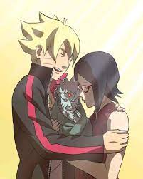 boruto ナルト ボルトと同じ班はサラダとミツキにするってばよ これ 最強ジャンプ放送局 ダークなアニメの男 ミツキ イラスト