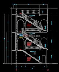 Free architectural cad drawings and blocks for download in dwg formats for use with . 14 Classic Stair Railing Autocad Blocks Free Download