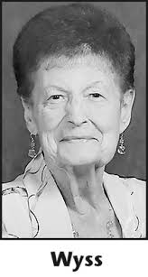 MARY WYSS Obituary (1933