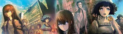 Hd Wallpaper Animated Movie Poster Steins Gate Makise Kurisu Okabe Rintarou Wallpaper Flare
