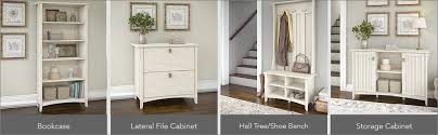 Sign up for style & decor emails and save on your next order. Amazon Com Bush Furniture Salinas Lateral File Cabinet In Antique White Furniture Decor