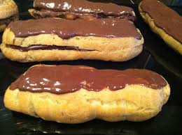 Eclairs Au Chocolat Et Choux A La Vanille Thermomix Eclair Au Chocolat Recette Gateau Thermomix Chou Au Chocolat