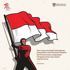 Kemerdekaan indonesia ini tentunya memiliki makna yang sangat besar bagi seluruh warga indonesia. Tempo Institute Twitterissa Selamat Hari Kemerdekaan Indonesia Dirgahayuindonesia Indonesia 72tahun Merdeka Indonesiakerjabersama