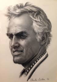 From our Permanent Collection: Al Pimsler's "fashion illustration of two  men at a racetrack"