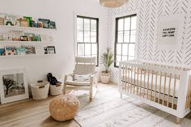 5 out of 5 stars. Minimal Boho Nursery Interior Modern Dallas By Livettes Wallpaper Houzz