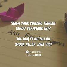 Namun rindu juga harus allah maha besar. Jentik Hati Kalau Rindukan Seseorang Baca Al Fatihah Facebook