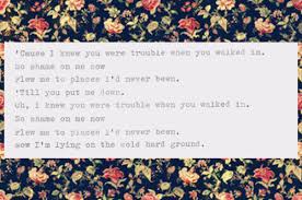 I Knew You Were Trouble When You Walked In Gif I Knew You Were Trouble Taylor Swift Knowing You Trouble I Know