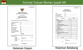 Informasi tentang warna bingkai ijazah madrasah diniyah takmiliyah berdasarkan tingkatan jenjang pendidikan mengacu kepada surat keputusan direktur jenderal pendidikan islam. Contoh Blangko Ijazah Ra Mi Mts Ma Tahun 2019 Blangko Ijazah Madrasah 2019 Info Pendidikan Keagamaan Dan Madrasah Info Pendidikan