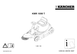 Maybe you would like to learn more about one of these? Kmr 1000 T Karcher Center Amsterdam Manualzz
