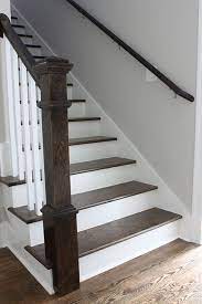 A Tour Of Our New House A Blank Slate And Mixed Metals Fab Fatale Staircase Remodel New Homes House Stairs