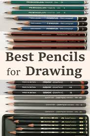 Best Pencils For Drawing Review Fine Art Drawing Best Pencil Drawing Supplies