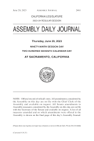 Assembly Journal