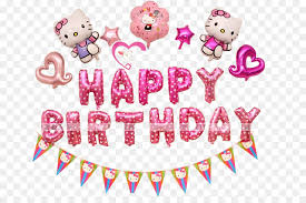 Party printable ~ hello kitty party circles hello kitty happy birthday pink striped straw cake topper hello kitty 1st birthday cake buttercream icing with diy. Hello Kitty Happy Birthday Png Download 750 592 Free Transparent Hello Kitty Png Download Cleanpng Kisspng
