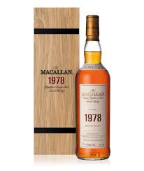 The Macallan 1978 Fine Rare Whisky Release Chilled Magazine Whisky Distillation Macallan Whiskey Bottle