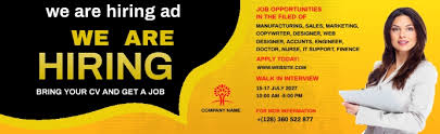 Traditionally, job postings were often posted in the classifieds section of newspapers. Stellenausschreibungen Vorlage Postermywall