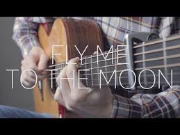 Fly Me To The Moon Solo Jazz Guitar Tab Fly Me To The Moon Frank Sinatra Fingerstyle Guitar Cover With Tabs Youtube Fingerstyle Guitar Learn Guitar Songs Guitar Songs