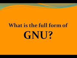 The gpl's licensing requirement for this binary form is fundamentally dependent on the requirements for the same work's source under the gpl. What Is The Full Form Of Gnu Youtube