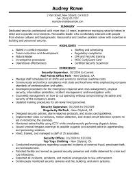 If you are writing an objective for a resume for the security guard job, you need to ensure that it illustrates a perfect statement, since this is what the employer sees first. Security Supervisor Resume Example Myperfectresume