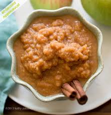 Apples have enough natural sugars to be safely canned without any added sweeteners. 60 Second Applesauce Raw Or Simmered Maple Cinnamon Healthyhappylife Com